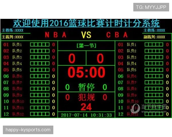 篮球计时规则具体如何执行，比赛时间停止与恢复的判定标准